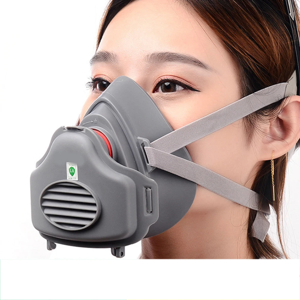 Anti-dust Mask Reusable Paint Spraying Respirator Chemical Welding Safety Industrial Dust Mask