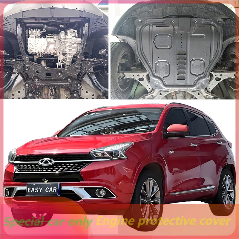 

Высокое качество, черная защита двигателя, брызговик, брызговик, панель брызговика для CHERY Tiggo 7 2016-2022