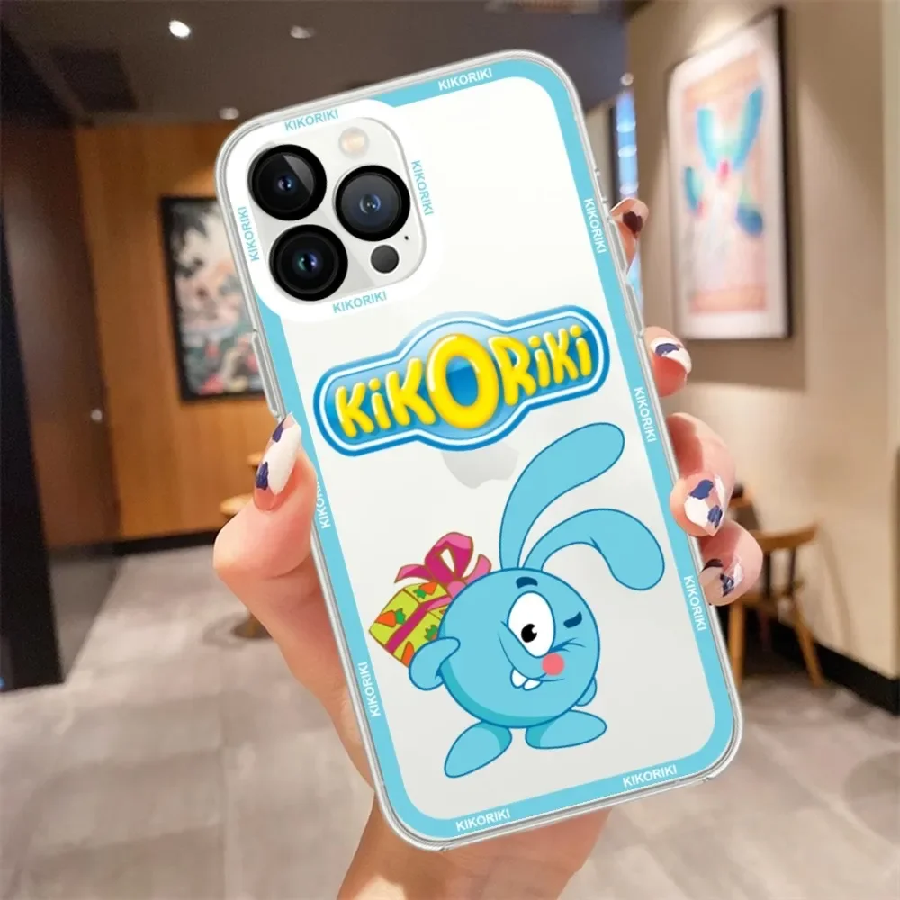 Cartoon Kikoriki Phone Case  For iPhone 13 14 12 11 Pro Max X XR XS Max