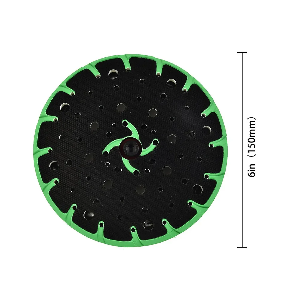 

6 Inch Sanding Pad 150mm 48-Hole M8 Back-up Hard For ETS 150 3 EQ ETS 150 5 EQ ETS EC 150 3 EQ ETS EC 150 5 EQ