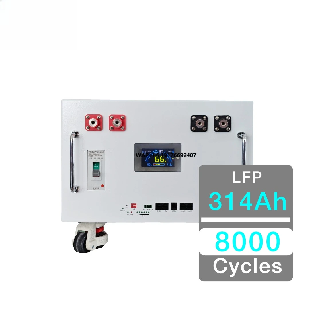 RWT سعة كبيرة تخزين البطارية الشمسية بطارية ليثيوم 12 فولت 50ah 100ah 120ah 150ah 200ah 280ah 300ah 51.2v 300ah 314ah Lifepo4 #1