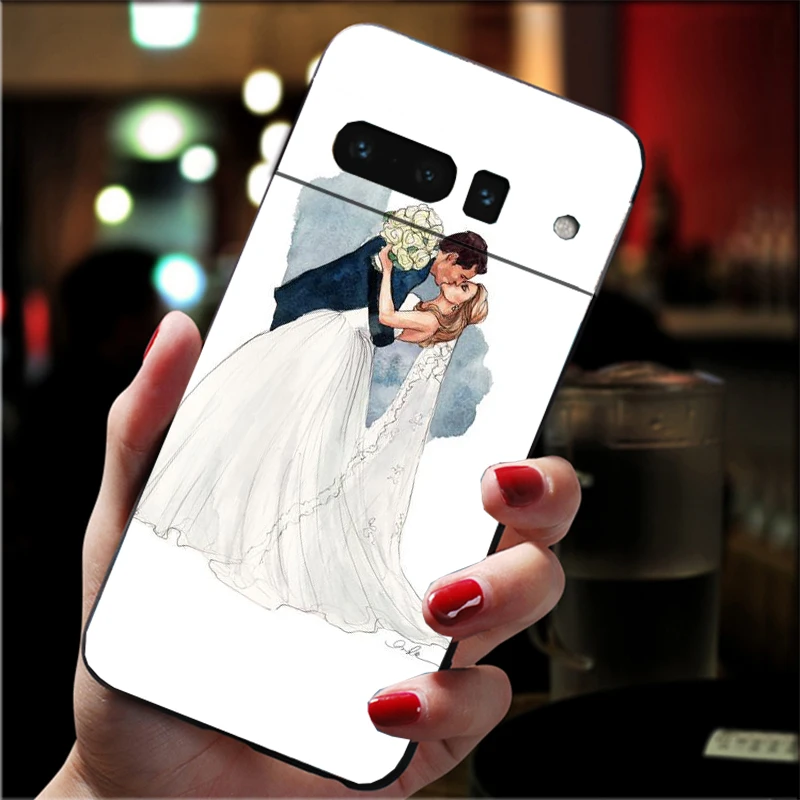 

Phone Case For Google Pixel 10 Pro XL 9 Pro XL 8 7 6 Pro 9A 8A 7A 6A Pixel 8 7 6 5 Christmas Princess Travel Girl