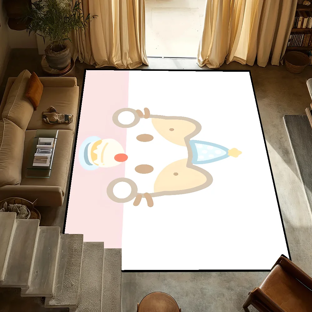 

New Cute M-Masyumaro small Bedside Kitchen Bath Living Home House Bedroom Floor Mat Doormat Large Carpet Rug Decoration