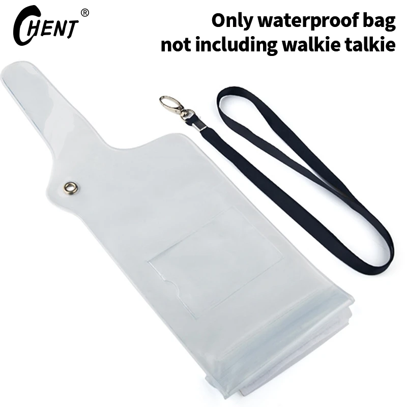 Waterproof Sleeve Transparent Dustproof Handheld Walkie Talkie Protective Sleeve With Good Universal Sealing Performance