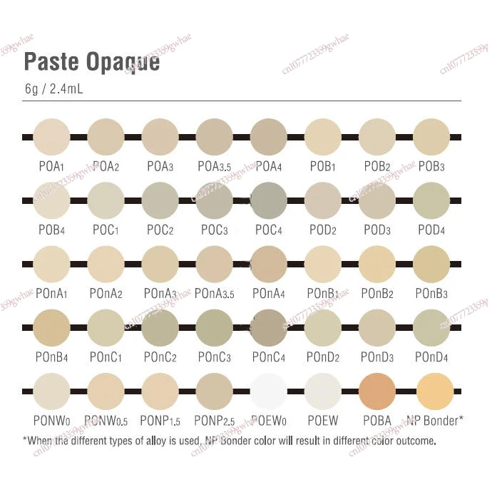 Material odontológico ex-3 pasta opaca/Noritake ex-3 op 6g