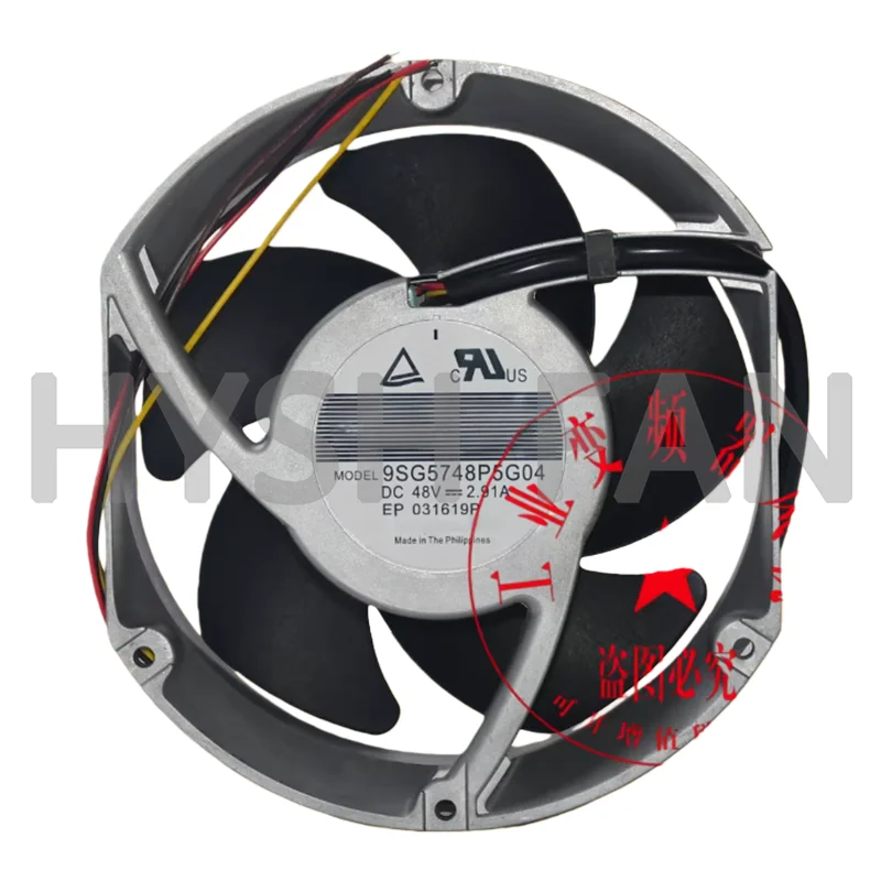 9SG5748P5G04 48V 2.91A High Air Volume Frequency Converter Fan