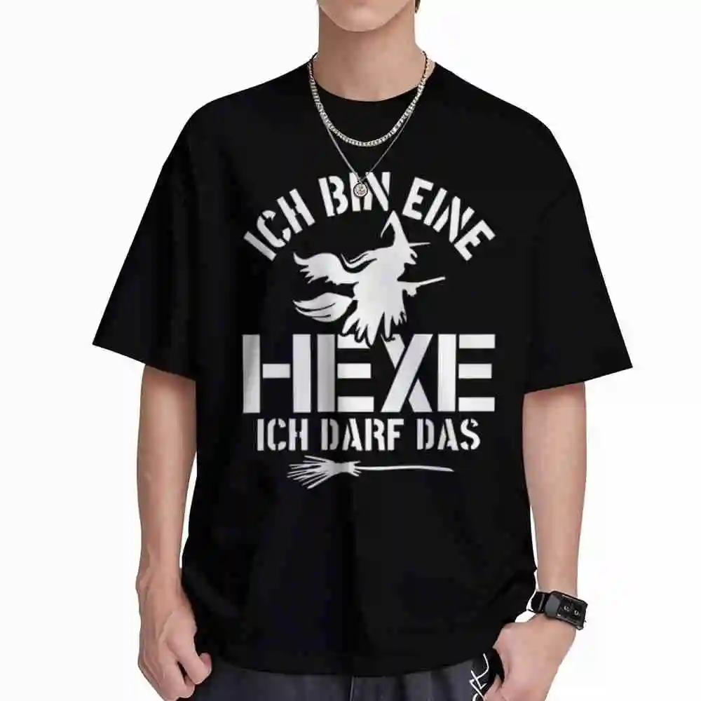 I Have The Right Witch Print Halloween Short Sleeve Tee 100% Cotton T-Shirt