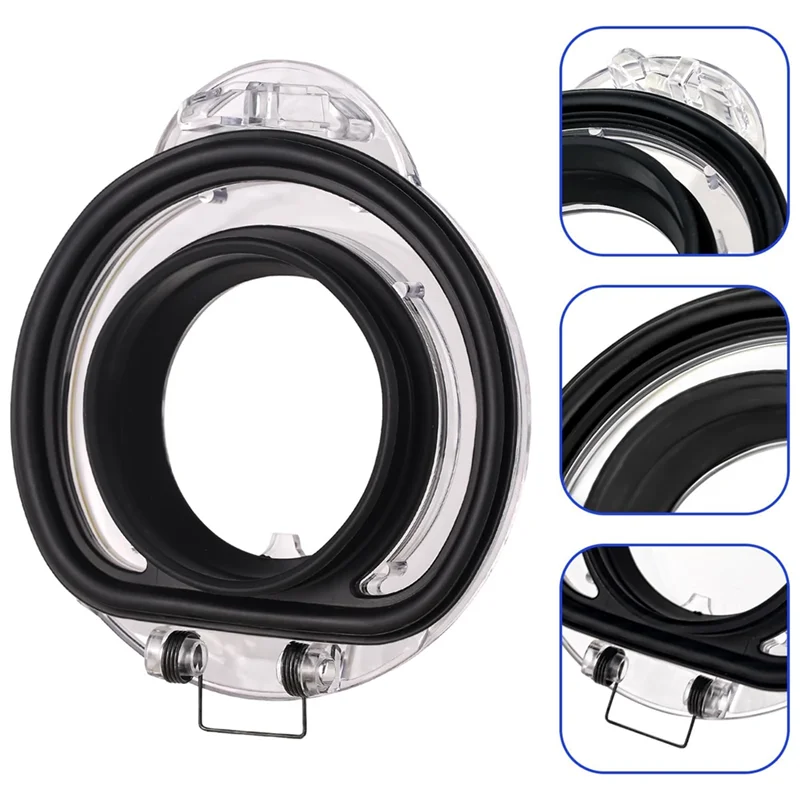 M04K غطاء صندوق غطاء فورديسون V10 سليم / V12 سليم فراغ المرفقات استبدال غطاء مع حلقة لإحكام الإغلاق غطاء دلو الغبار #4