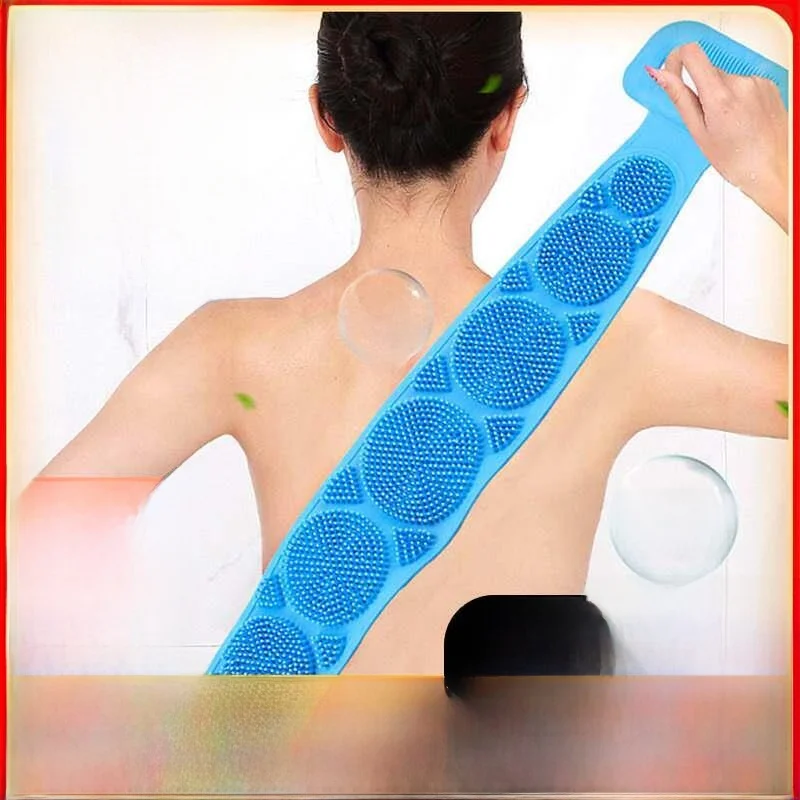 2026-new-silicone-bath-towel-men-women-special-scrubbing-mud-long-bath-towel-no-need-for-others-back-scrubbing-tool
