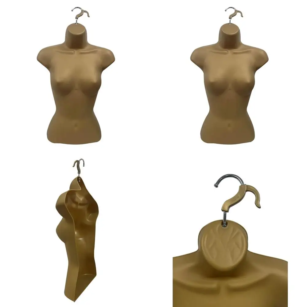 

Бронзовый складной манекен с полой спинкой для одежды размеров S-M, с крючками для подвешивания, для демонстрации футболок, для витрин, для демонстрации в коробках и для фотосъемки