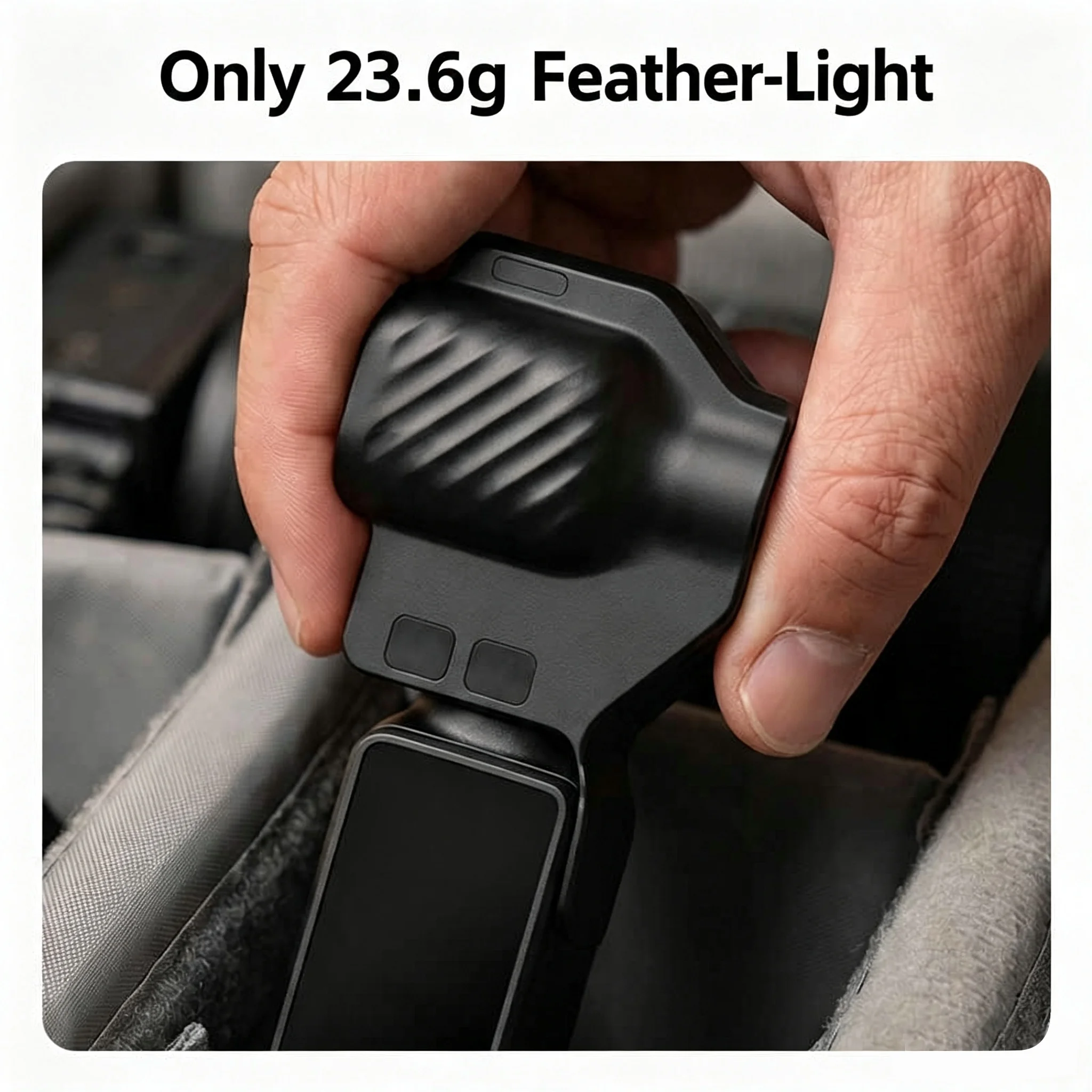 Magnetyczna osłona ochronna gimbala do DJI Osmo Pocket 4P, przenośna osłonka na obiektyw, twardy futerał ze smyczą, wbudowane podkładki chroniące przed zarysowaniami. — zdjęcie produktu 6