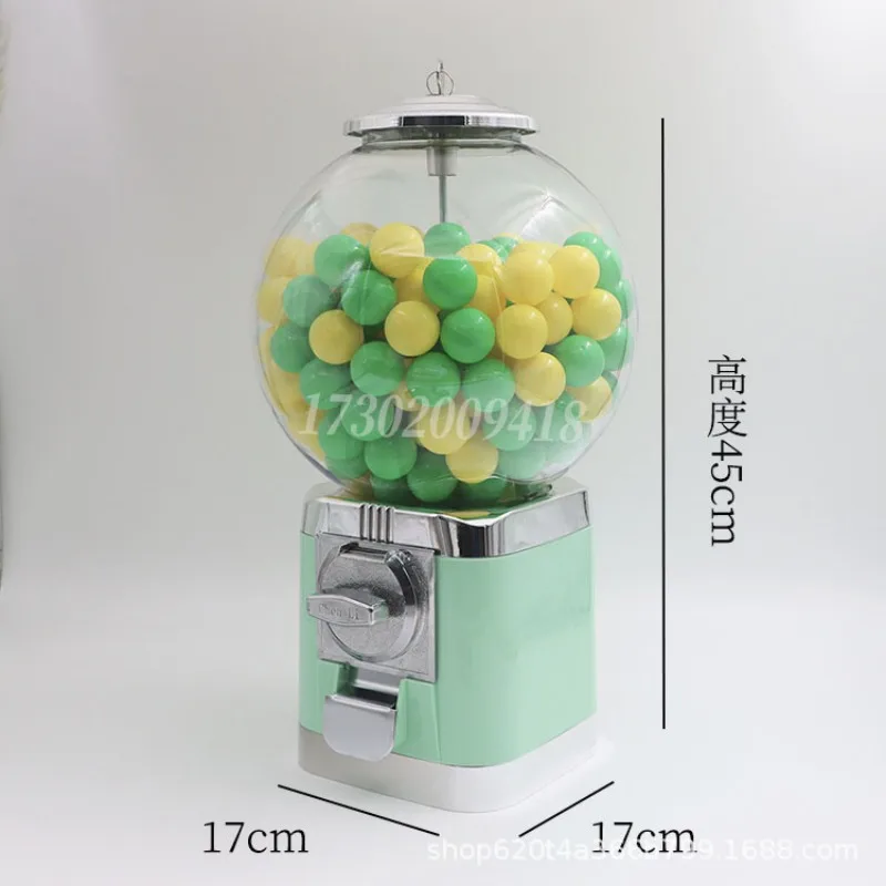 Store 25IN Small Candy Dispenser Children\'s Candy Machine Money Organizer No Coin Home Decoration and Table Accessories