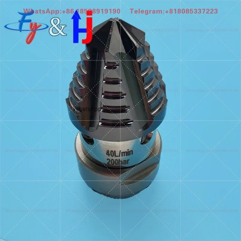 Rotating Pagoda Nozzles, Flushing Floor Drills, High Pressure SS Cleaning Machine, Cleaning Sewers, Property Pipeline, 40L,70L