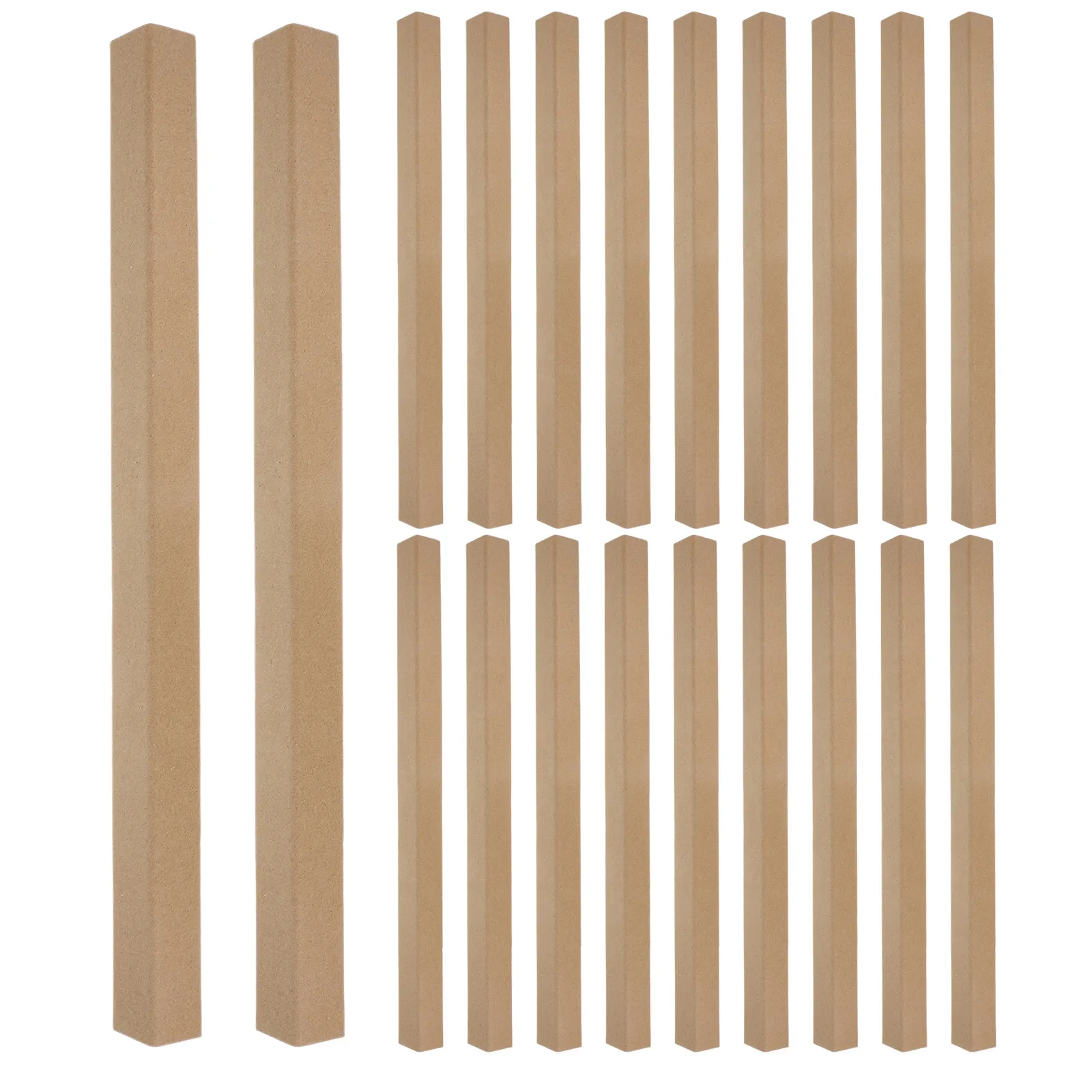 16Pcs L-shaped Cardboard Corner Protectors L Shape Edge Protector For Moving Company Thickened Guards Shipping