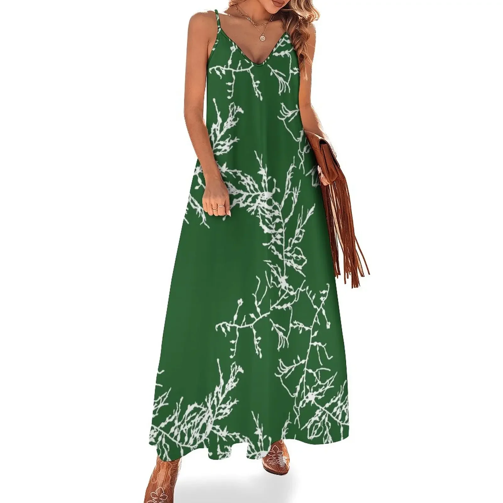 

Green Seaweed Sleeveless Dress prom dresses 2024 sensual sexy dress for women