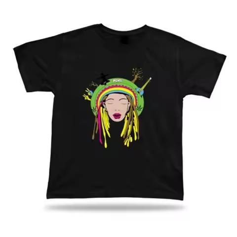 Reggae Girls Peace Nature Music Stylish Modern T Shirt Design Great Cool Idea
