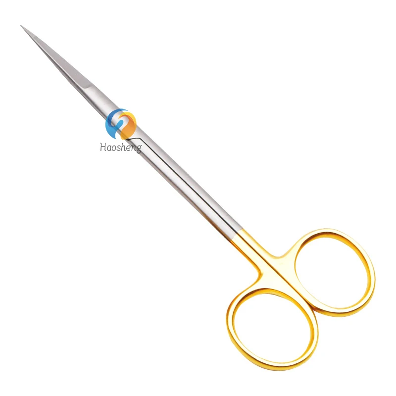 Double Eyelid Surgical Instruments Korean Style Cosmetic Surgery Ophthalmology Curved Scissors Sharp Tip