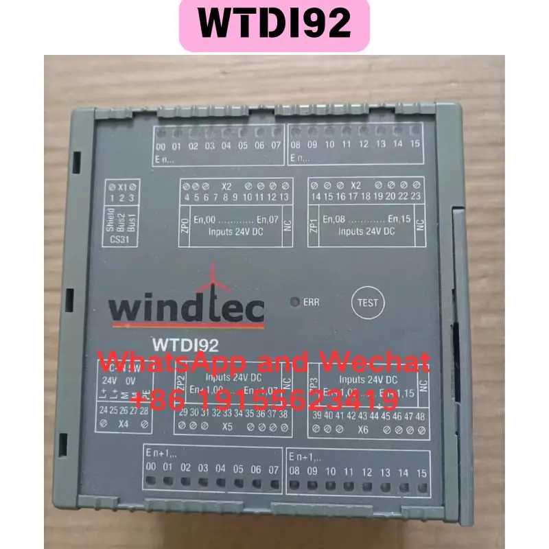 Used WTDI92 07DI92  module Functional test OK