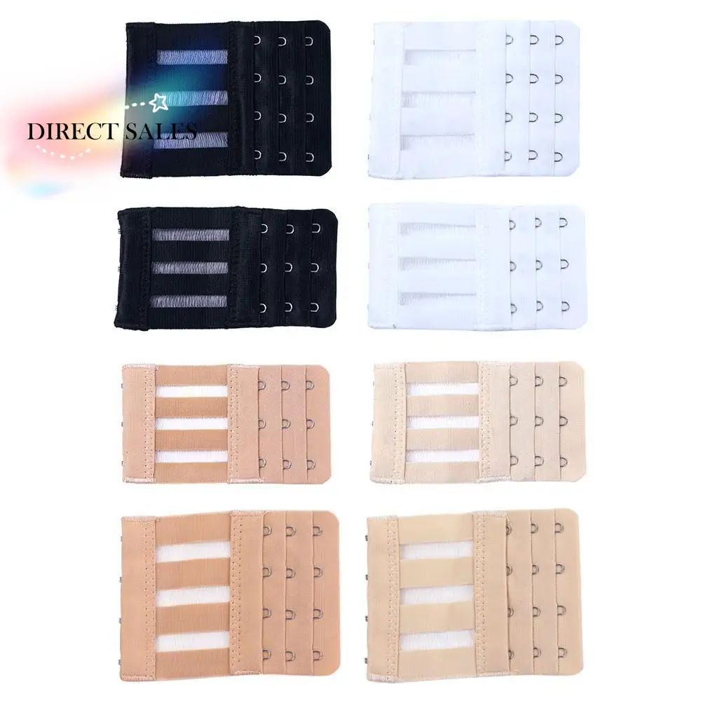 

Lingerie Strap 4 Hooks 3 Rows Bra Extenders Intimates Accessories Bra Extenders Strap Bra Extension Buckle Lingerie Strap