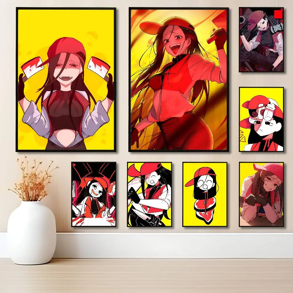 

B-Butcher Vanity Y-Yi Xi Singer Poster HD Art Sticky Wall Waterproof Home Living Room Bedroom Bar Aesthetic Decoration