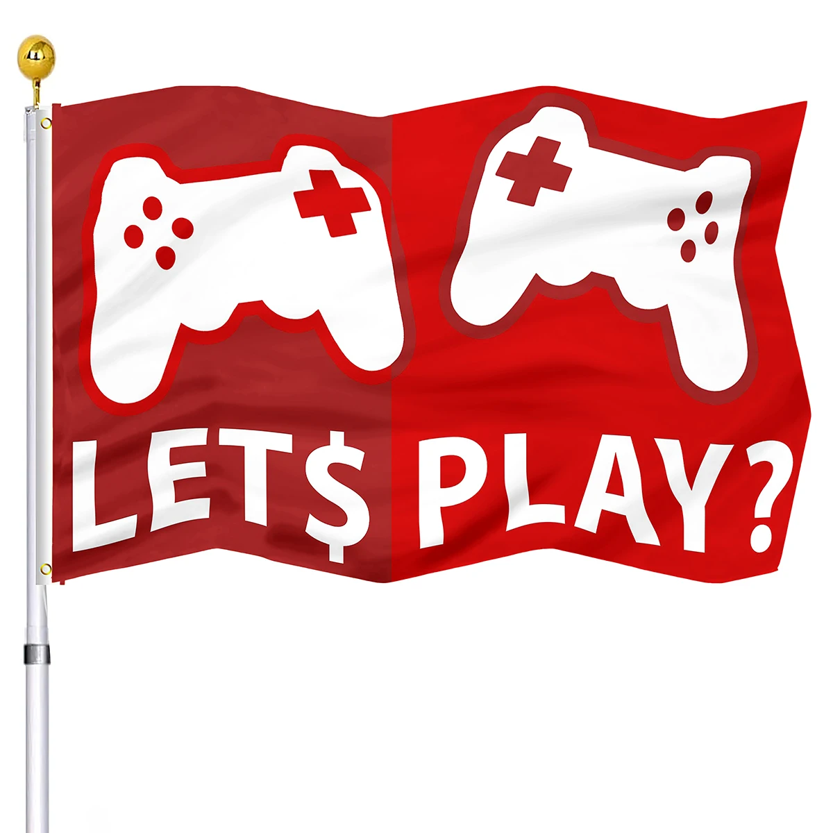 Gamer Room Flag Painting Game Playstation Garden Flags House Indoor Party Outdoor Living Room Decorations Flag for Men Gifts