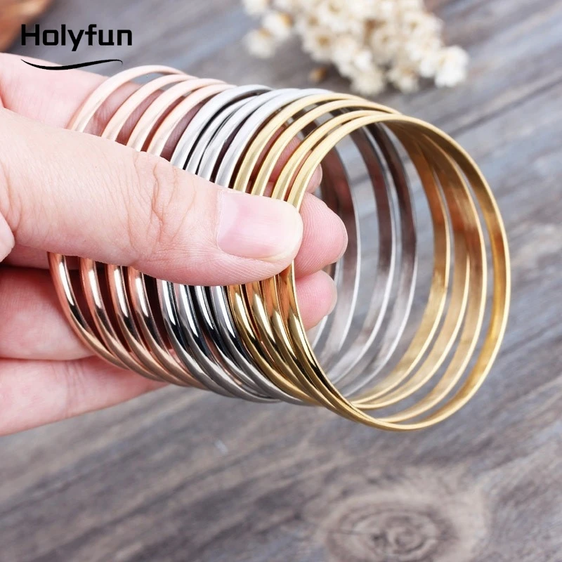 Nowa moda 4mm/6mm/8mm Bransoletka ze stali nierdzewnej Bransoletka dla mężczyzn Pary Dopasowany urok Mankiet na nadgarstek Luksusowa biżuteria męska Prezenty — zdjęcie 3