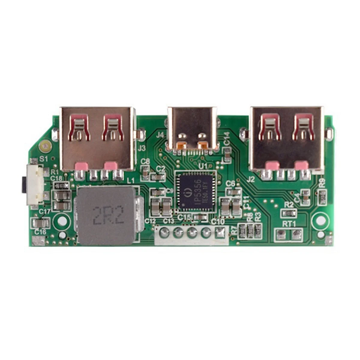 

5V 3A Lithium Battery Digital Display Fast Charging Module IP5356 TYPE-C Micro-USB QC3.0 2.0 PD3.0 PD2.0//