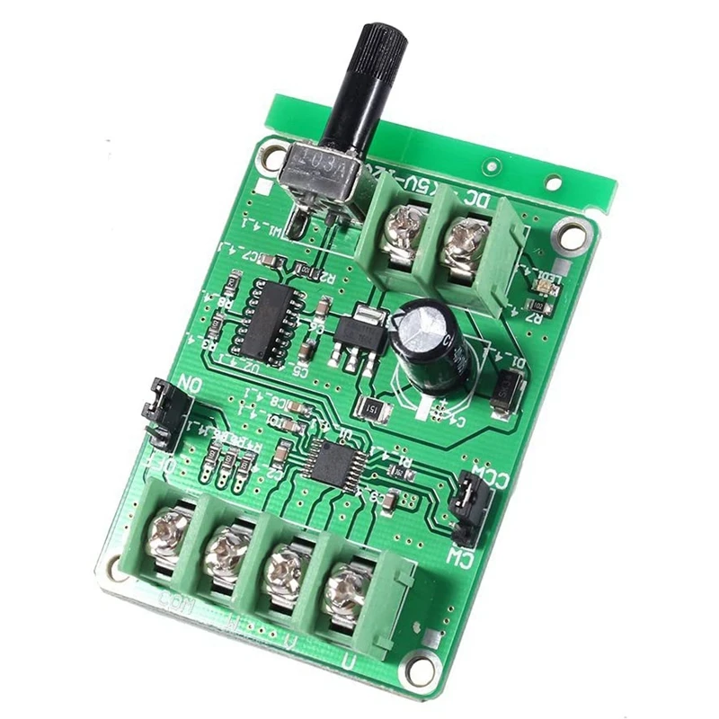 9V-12V DC Brushless Motor Driver Board Is Suitable For Hard Disks, Optical Drives, 3/4-Wire Hallless Brushless Motors