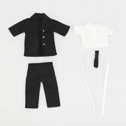 HOUZIWA GSC MOLLY 1/12 OB11 Doll Clothes Suit Black