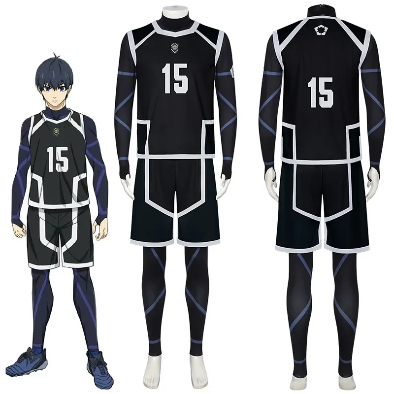 Season 2 Blue Lock Anime Cosplay Costume Isagi Bachira Chigiri Nagi Rin Sae Itoshi Reo Cosplay Costume Shirt Pants Sportwear