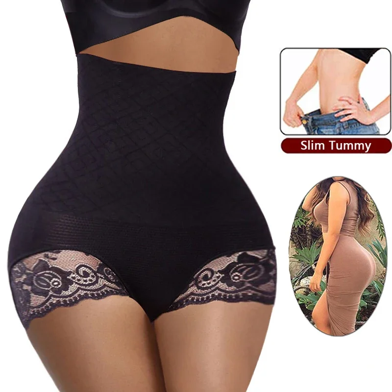 

Women High Waist Shaping Panties Breathable Body Shaper Slimming Tummy Underwear panty shapers