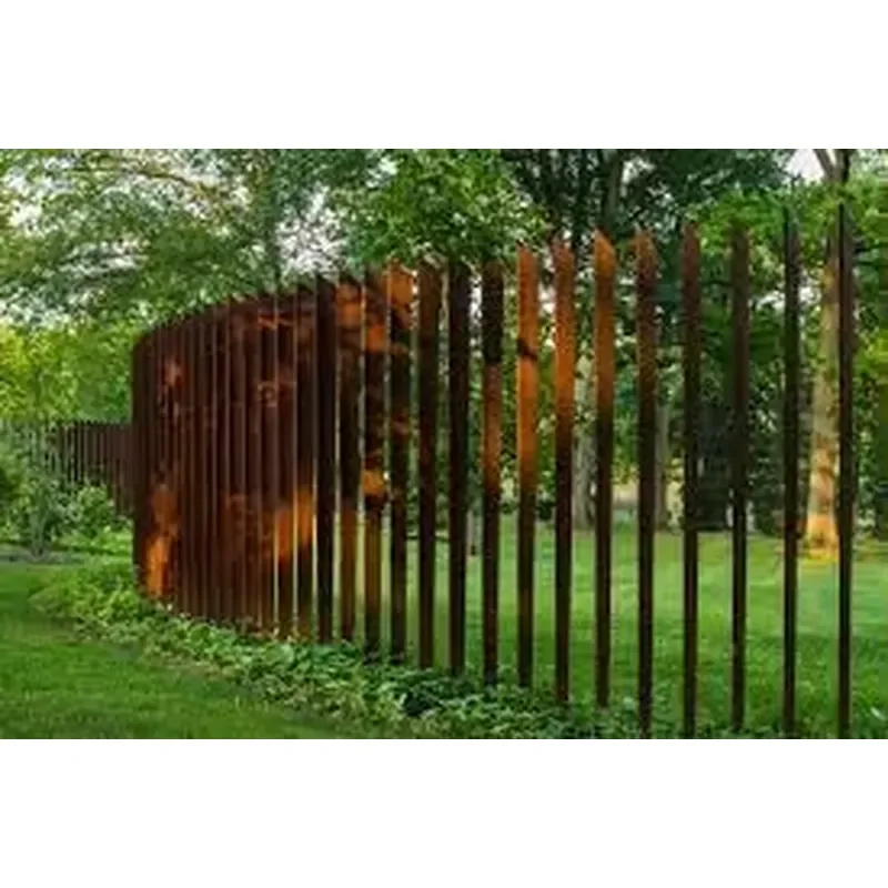 Garden Farm Home Cheap Picket Fence Panels Metal Privacy Fence