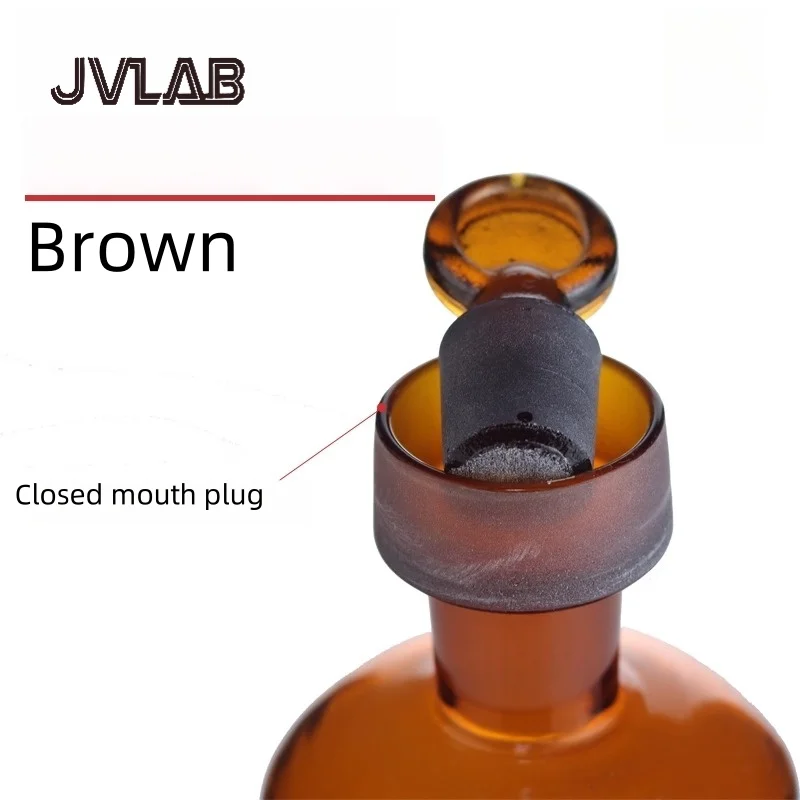 

Dissolved Bottle Oxygen Dirty Water Boro3.3 Water Sampling Frosted Brown 125-1000ml light proof Mouth Double Lid Scale JVLAB