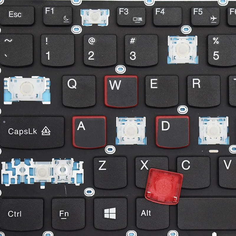 Teclado de substituição Keycap, dobradiça da tampa da chave para Lenovo IdeaPad 700-15ISK 700-17ISK 700-17 700S-15IKB Flex3 1570 Edge 2-1580