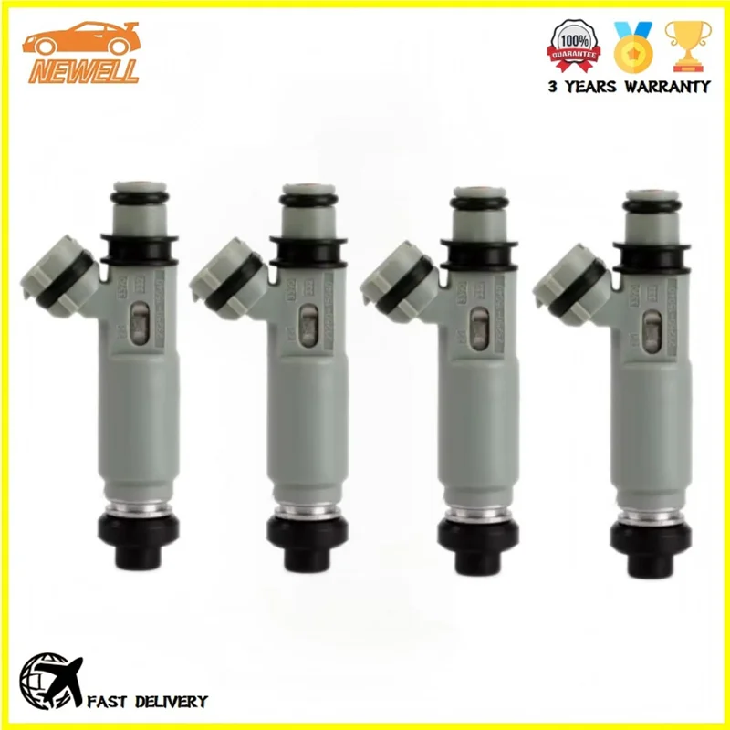 

4pcs 23250-15040 23209-15040 Fuel Injectors For TOYOTA Corolla AE111 1.6L 4A-FE For SOLUNA 2325015040 2320915040