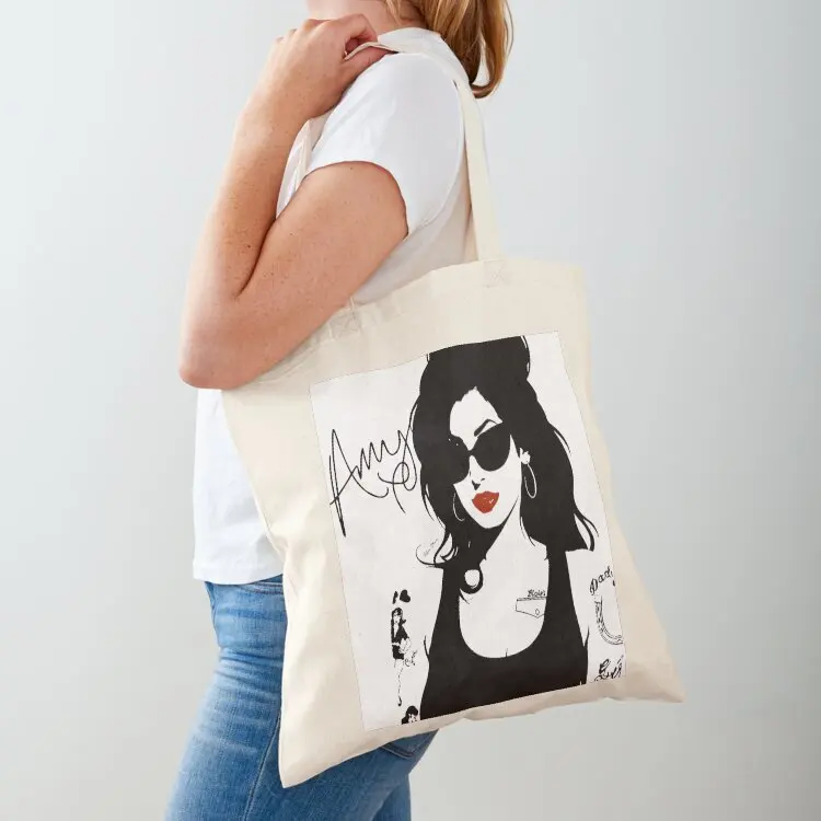 

Amy sunglasses signature Tote Bag cute tote canvas men