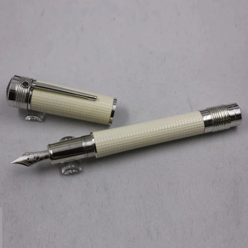 2021 New Quality mon Limited Mahatma Gandh Metal Carbon Fiber Marble Signature Pen Fountain Roller Ballpoint blanc ink Pens