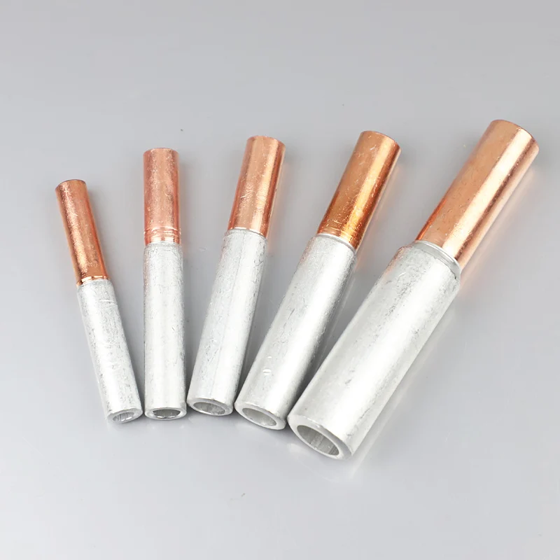 GTL-16 GTL-25 GTL-35 GTL-50 Copper Aluminum CU-AL Tube Cable Wire Bimetallic Splice Sleeve Lug Ferrule Connector Crimp Terminal