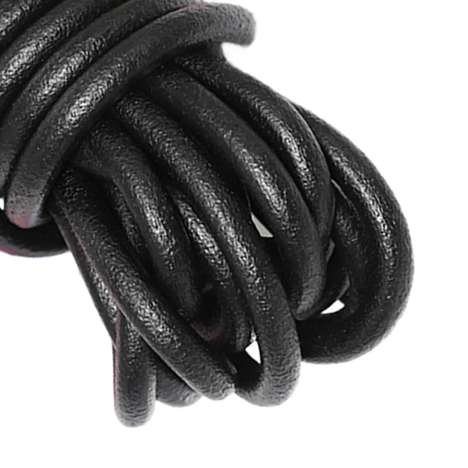 5 Yards Leather Cord Rope Round Thread for DIY Jewelry Making Braiding Crafts Bracelets