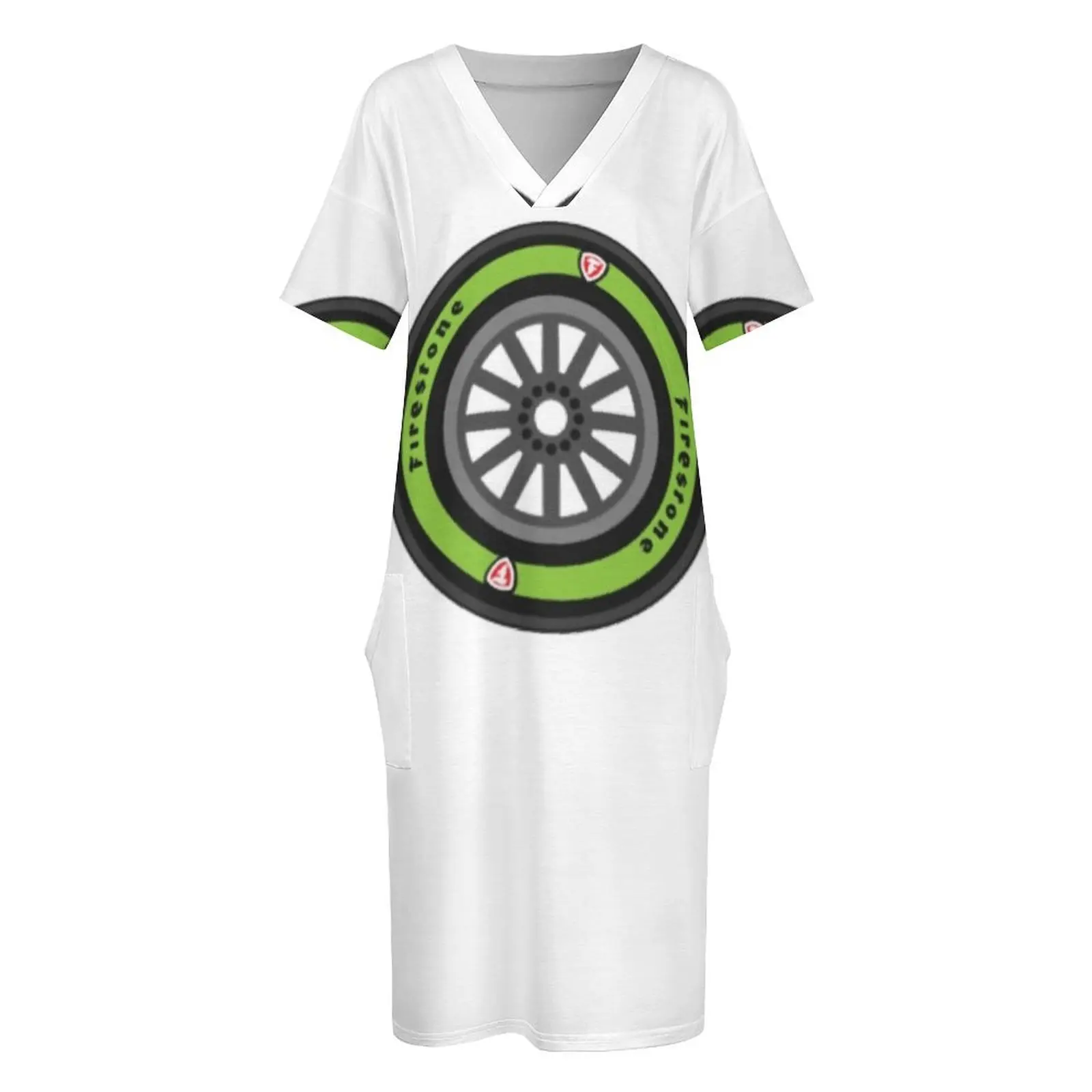 Indycar เป็นมิตรกับสิ่งแวดล้อมยางกระเป๋าหลวมชุดแต่งงานสําหรับผู้หญิงผู้หญิงแฟชั่นชุดราตรีสุภาพสตรี