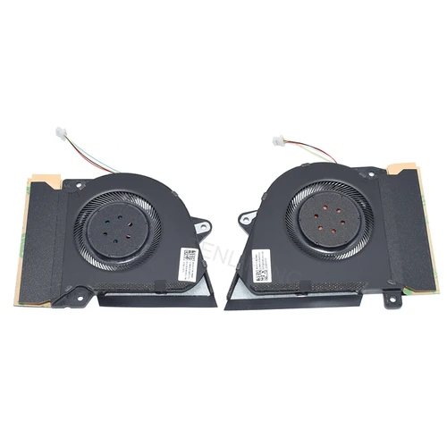Imagen 2 del producto Para ASUS Rog Zephyrus 14 G14 GA401I GA401IV GA401IU GA401IH nuevo ventilador GPU de CPU para ordenador portátil 13NR03F0AP0301 13NR03F0AP0101 DFSCK 22115181 H H.