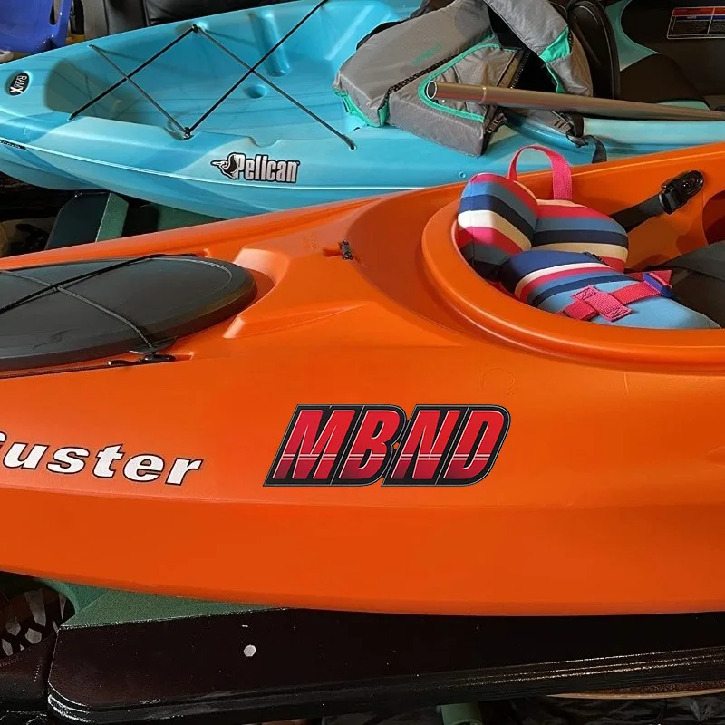 أرقام 0-9 رسائل A-Z قارب PWC تسجيل ملصقات مقاوم للماء شارات الفينيل DIY بها بنفسك قارب صيد قوارب الكاياك شاحنة سيارة #6