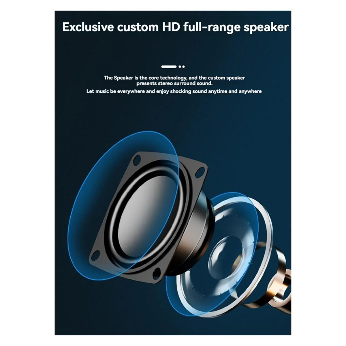 Саундбар для ПК ABXHA, беспроводной Bluetooth-динамик, звуковая панель с питанием от USB для ТВ, ПК, ноутбука, игрового домашнего кинотеатра, аудиосистемы A