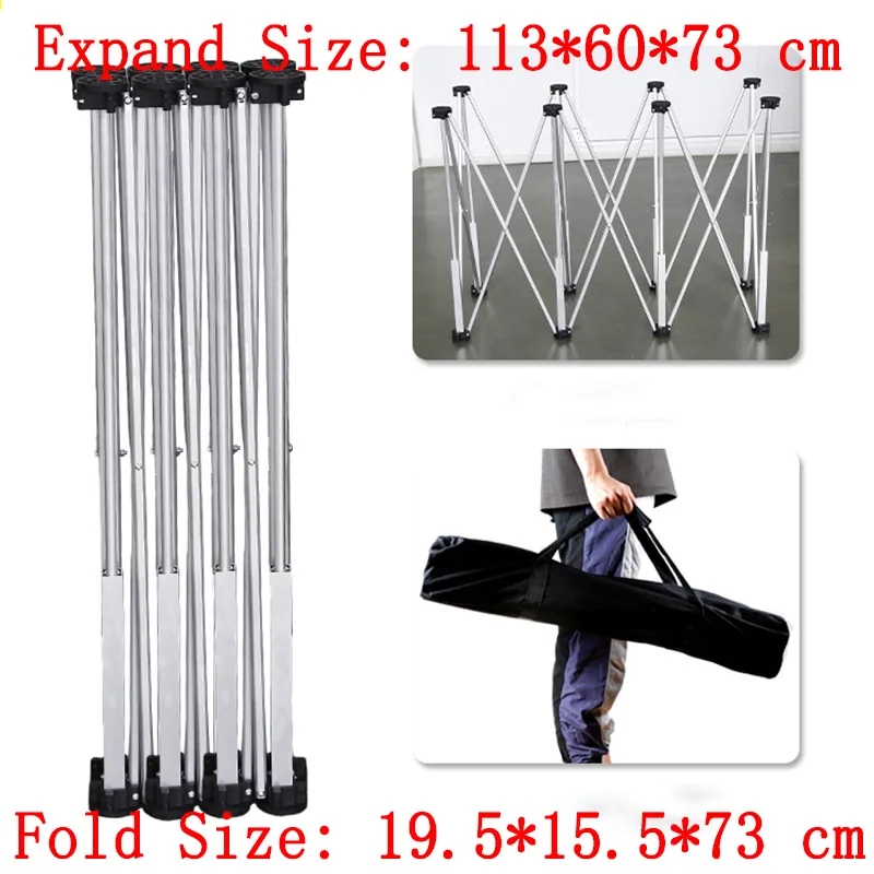 Portable Spider Legs 8 Struts Workbench Table Bracket High Quality Aluminium Alloy Centipede Sawhorse Leg Support Expand Folding