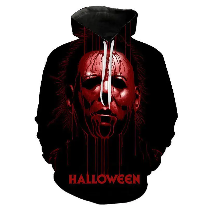 Michael Myers 3D Printed Hoodies Men Women Children Fashion Long Sleeve Boy Girl Kids Sweatshirts Streetwear Clothes