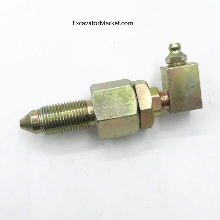 For Sany Sy 55 65 75 135 215 Excavator Tension Cylinder Chain Mouth Filling Valve Excavator Accessories Excavator Accessories