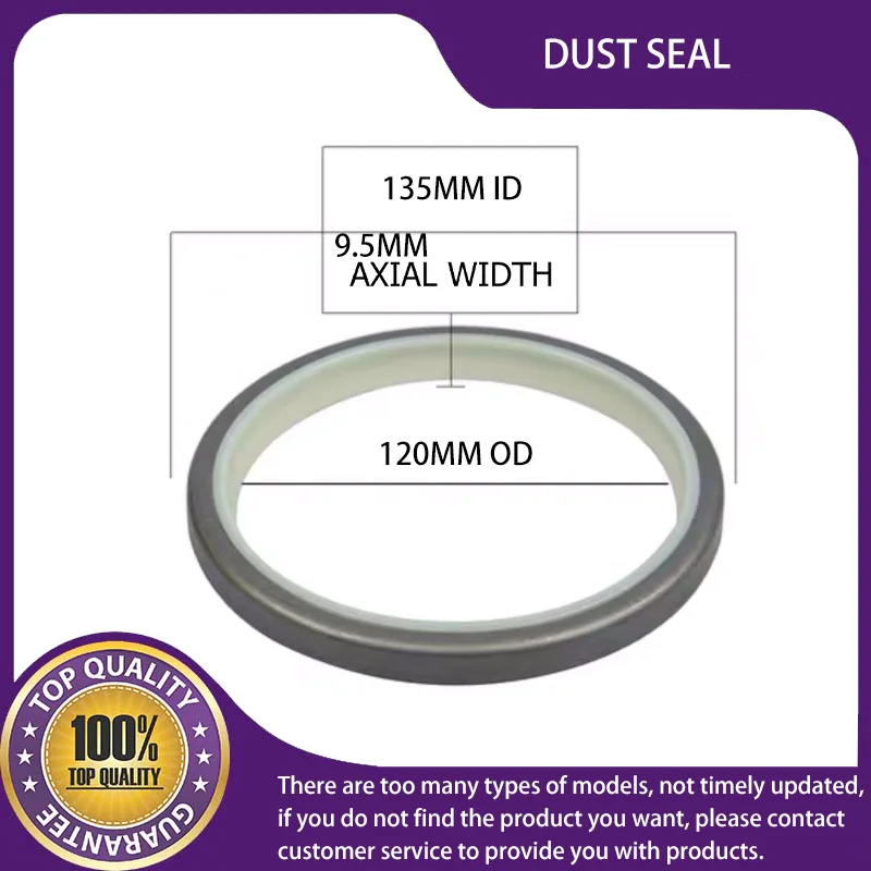 

S700-120209 S700120209 DUST SEAL FOR CASE EXCAVATOR 1221E 120*135*9.5