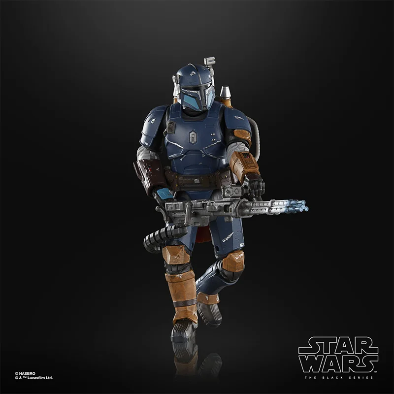 Hasbro Star Wars Czarna seria Paz Vizsla Mandalorian 16Cm Anime Oryginalna figurka akcji Model Zabawka Kolekcja prezentów