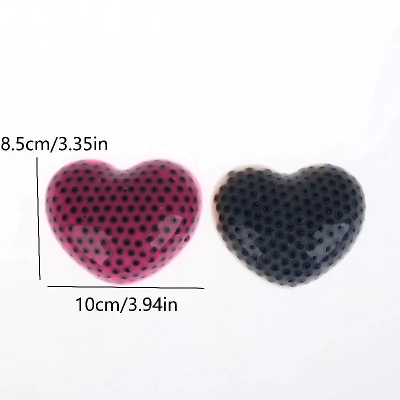 Creative Love Pimple Popping Squeeze Toy - Funny Soft Stress Relief Pinch Toy for Adults & Kids, Anxiety Relief Fidget Toy