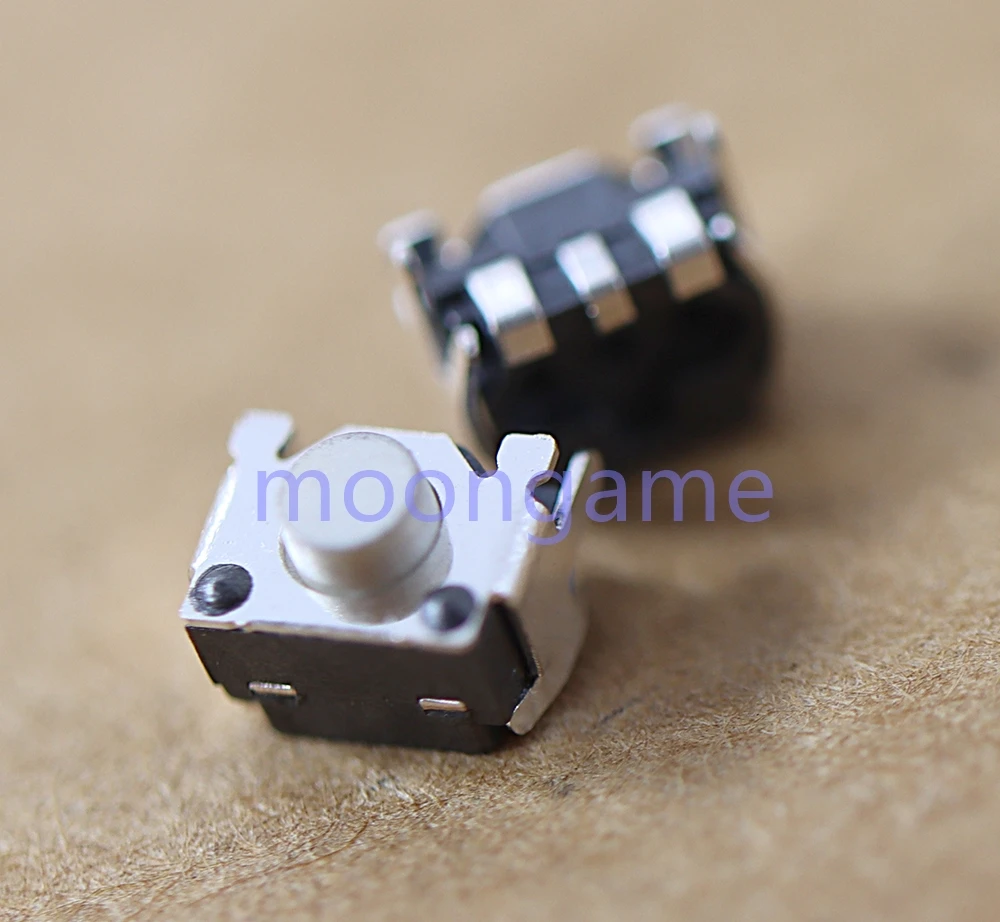 2 uds pieza de repuesto Microinterruptor de botón izquierdo derecho para DS Lite NDSL NDSi NDSiXL L R interruptor de botón de disparo